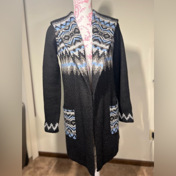 Cynthia Rowley Navy Wool blend Cardigan size XS - Picture 8 of 8